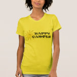 Camiseta menuda de las señoras de la sol del campi