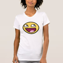 Camiseta menuda de las señoras impresionantes de l