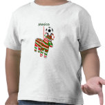 Camiseta mexicana de los niños del estilo del fútb