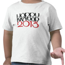 Camiseta negra de los niños del rojo de la Feliz A