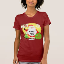 Camiseta orgullosa de la foto del navidad de la ma