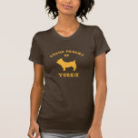 Camiseta orgullosa de Yorkshire Terrier del padre