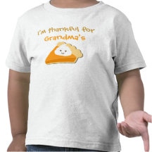 Camiseta personalizada del pastel de calabaza