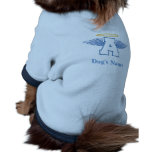 Camiseta personalizada del perro del ángel camisa de perro