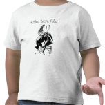 Camiseta retra occidental del jinete del Bronc del