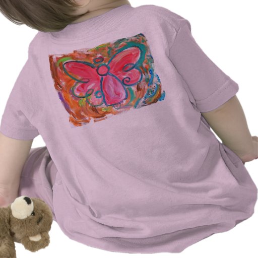 Camiseta rosada del ángel (de la imagen parte post