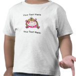 Camiseta rubia del personalizable del chica