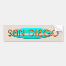 CAMISETA San Diego Pegatina De Parachoque