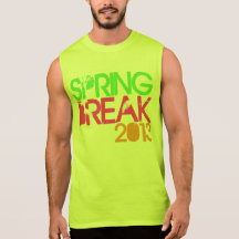 Camiseta sin mangas de las vacaciones de primavera