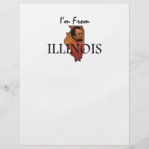 CAMISETA soy de Illinois Tarjetas Publicitarias