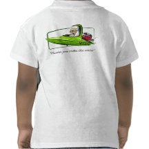 Camiseta tóxica de los niños - blanco