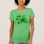 Camiseta verde de la estrella