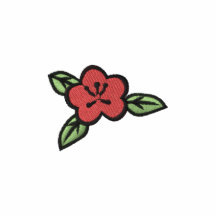 Camisetas adaptables bonitas simples de la flor