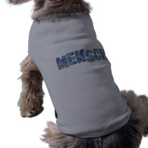 Camisetas azules jídish del perro del texto del te prenda mascota