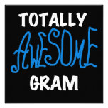 Camisetas azules y regalos del gramo totalmente im anuncios personalizados