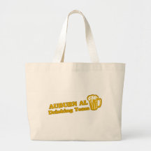 Camisetas de consumición castañas del equipo bolsa