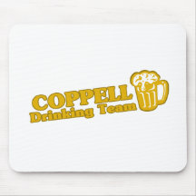 Camisetas de consumición del equipo de Coppell Tapetes De Ratón