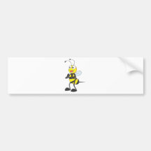 Camisetas de encargo: Camisetas de la abeja de las Pegatina De Parachoque