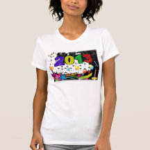 camisetas de la Feliz Año Nuevo