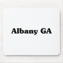 Camisetas de la obra clásica de Albany GA Alfombrillas De Ratones