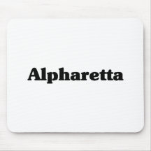 Camisetas de la obra clásica de Alpharetta Tapete De Ratones