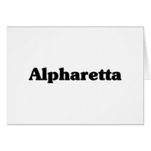 Camisetas de la obra clásica de Alpharetta Felicitación