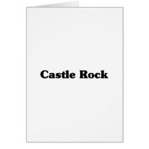 Camisetas de la obra clásica de Castle Rock Tarjeta