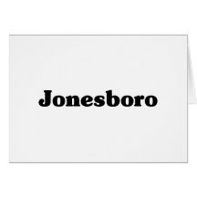 Camisetas de la obra clásica de Jonesboro Felicitación