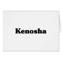 Camisetas de la obra clásica de Kenosha Tarjetón