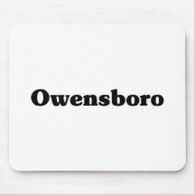 Camisetas de la obra clásica de Owensboro Tapetes De Ratones