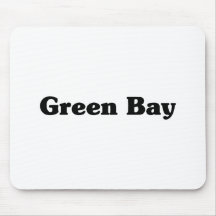 Camisetas de la obra clásica del Green Bay Alfombrillas De Ratón