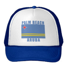 Camisetas de la playa de ARUBA del PALM BEACH, reg Gorras