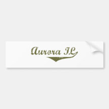 Camisetas de la revolución de la aurora pegatina de parachoque
