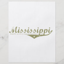 Camisetas de la revolución de Mississippi Tarjetas Informativas