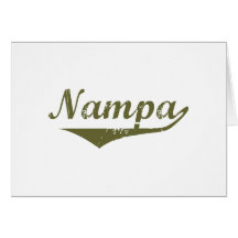 Camisetas de la revolución de Nampa Felicitación