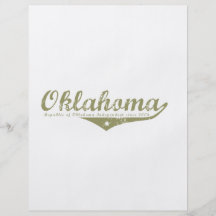 Camisetas de la revolución de Oklahoma Tarjeta Publicitaria