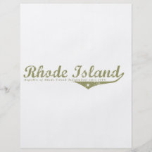 Camisetas de la revolución de Rhode Island Flyer A Todo Color