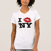 Camisetas de Nueva York del "smooch I"