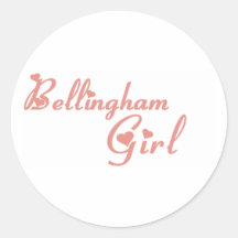 Camisetas del chica de Bellingham Etiqueta