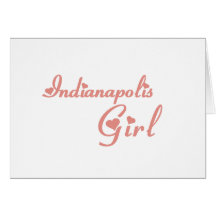 Camisetas del chica de Indianapolis Felicitaciones