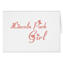 Camisetas del chica de Lincoln Park Felicitación
