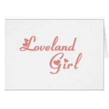 Camisetas del chica de Loveland Felicitacion