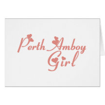 Camisetas del chica de Perth Amboy Felicitacion