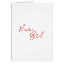 Camisetas del chica de Racine Felicitaciones
