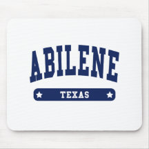 Camisetas del estilo de la universidad de Abilene  Tapete De Raton