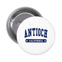 Camisetas del estilo de la universidad de Antioch  Pins