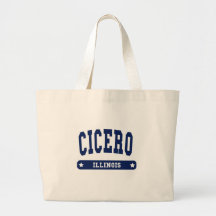Camisetas del estilo de la universidad de Cicero I Bolsas