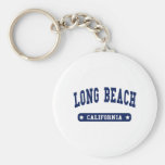 Camisetas del estilo de la universidad de Long Bea Llavero Personalizado