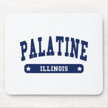 Camisetas del estilo de la universidad de Palatine Tapetes De Ratones