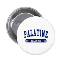 Camisetas del estilo de la universidad de Palatine Pin